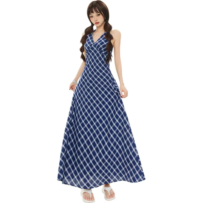 GOSO Sleeveless Dresses Women's Image Color-3