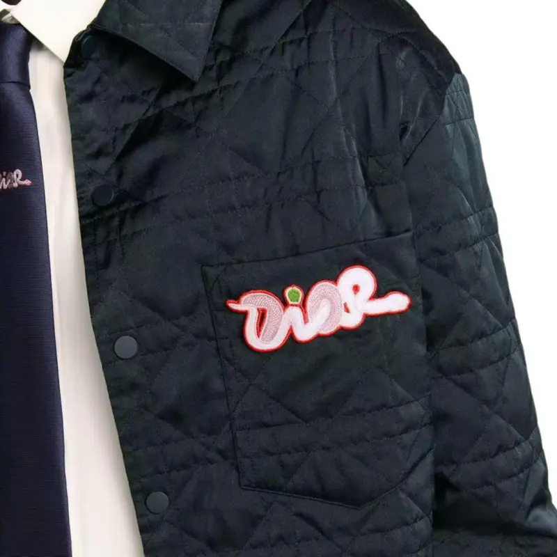 DIOR SS25 Jackets & Coats Men's Marine Blue-5