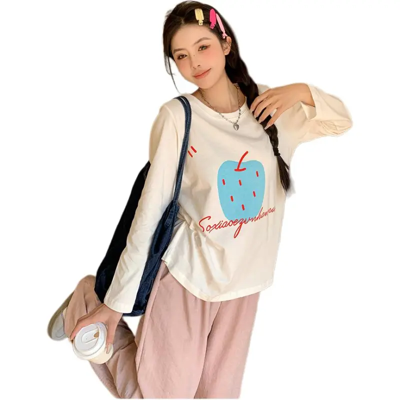 GOSO T Shirts Women's Apple T-3