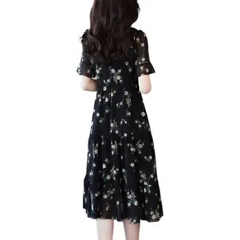 Mu Xiao Xin Short Sleeved Dress Women's