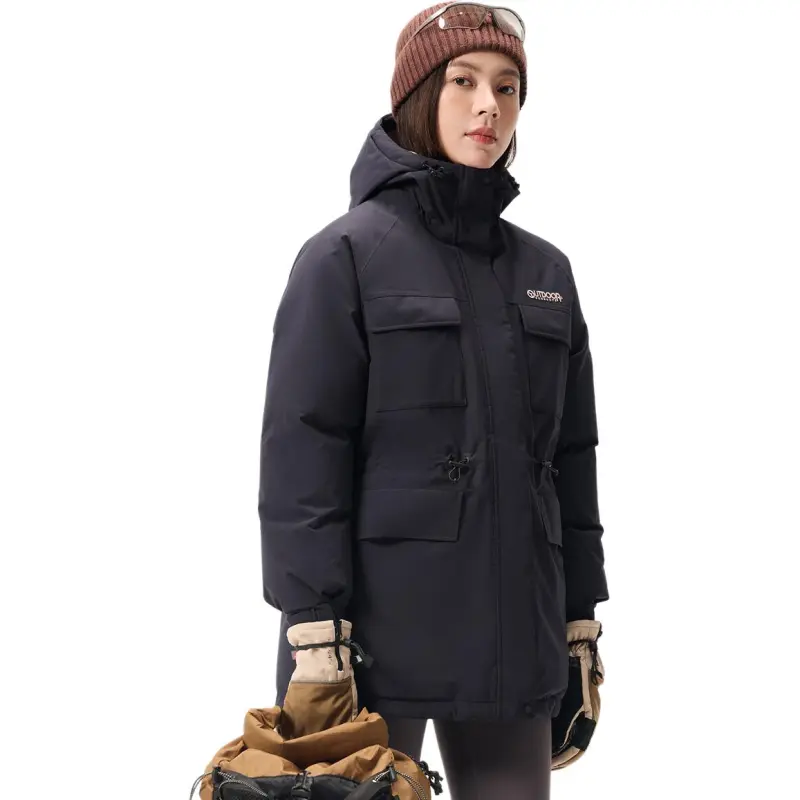 OUTDOOR PRODUCTS Down Jacket Women's Night Black-2