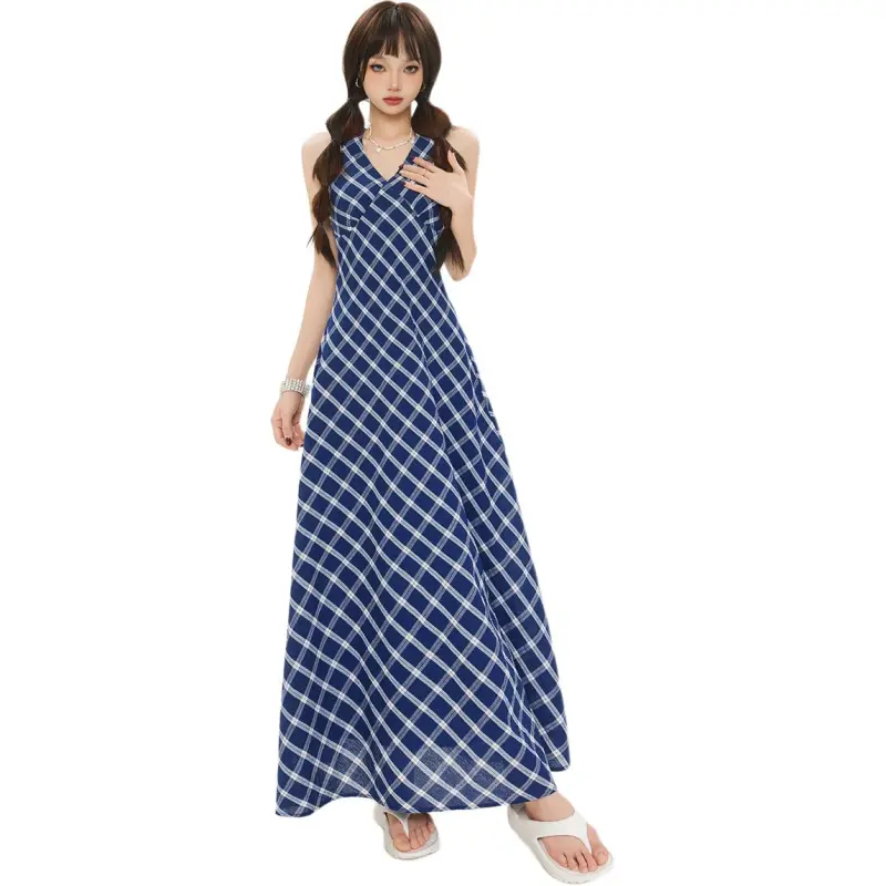 GOSO Sleeveless Dresses Women's Image Color-4