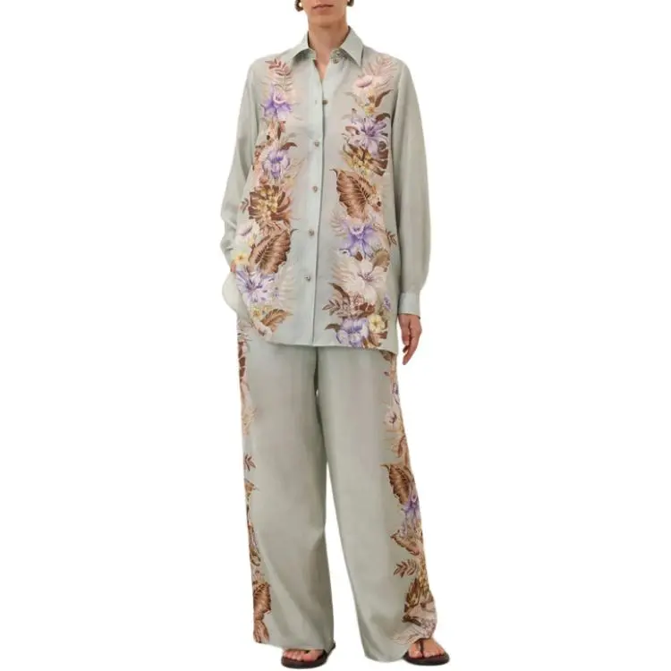 Zimmermann SS25 Casual Pants Women's Multicolor-1