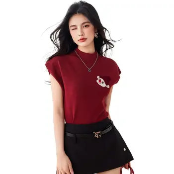 La Chapelle Knitwear Women's Red