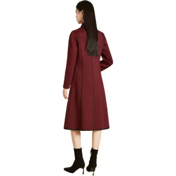 Mylan Spring, Fall, Winter Coat Slim Fit Women's Red Collection Brand, Stay Updated With Event Alerts