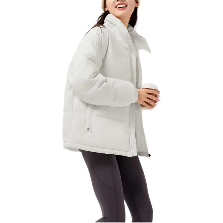 361° Life Collection Down Jacket Unisex Cream White-2