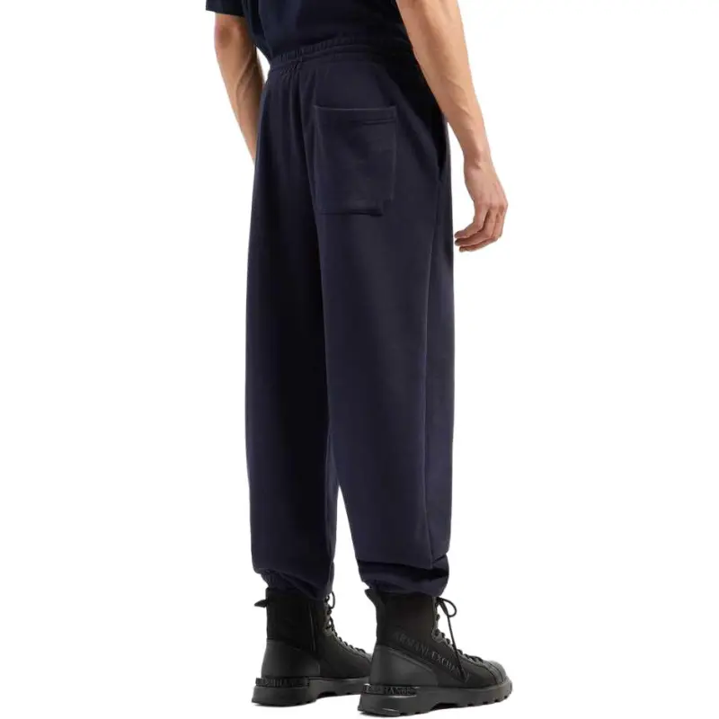 ARMANI EXCHANGEAE FF24 Knitted Sweatpants Men's Marine Blue-2