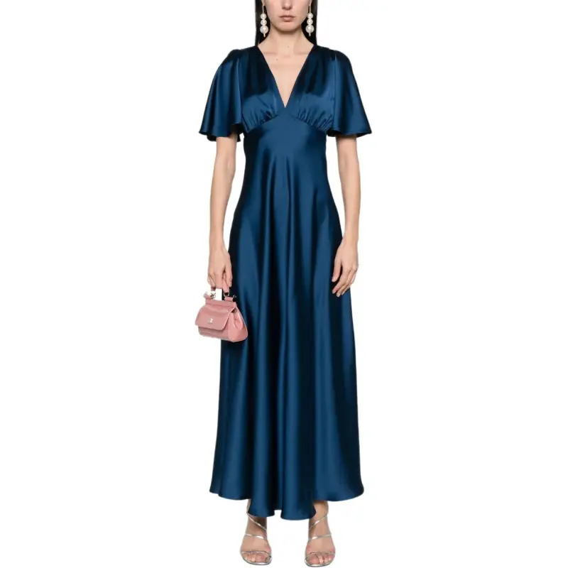 LIU·JO Satin Maxi Dress-1
