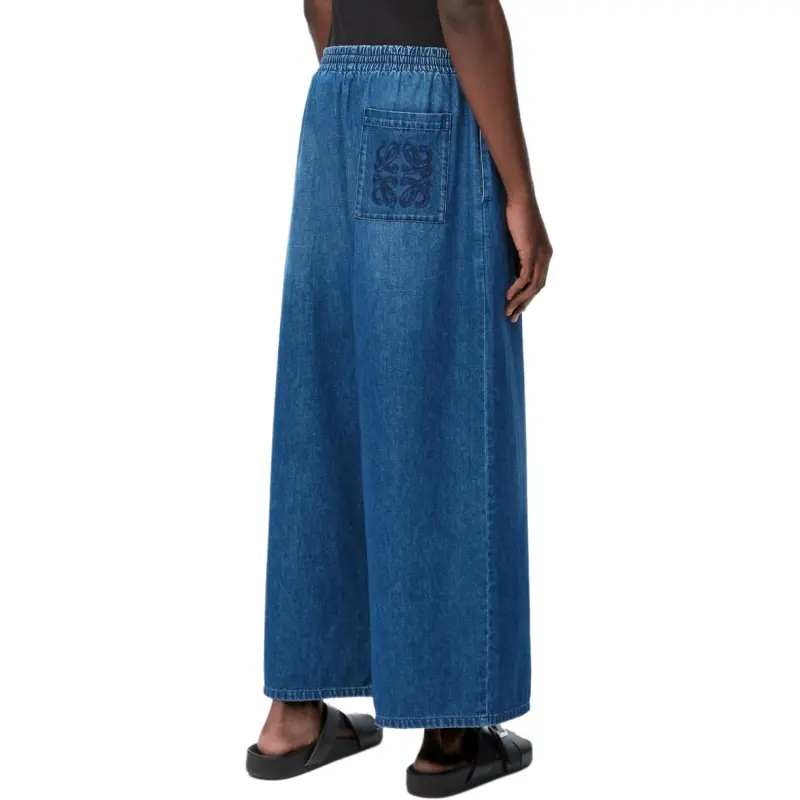 LOEWE Cotton Cropped Jeans-2