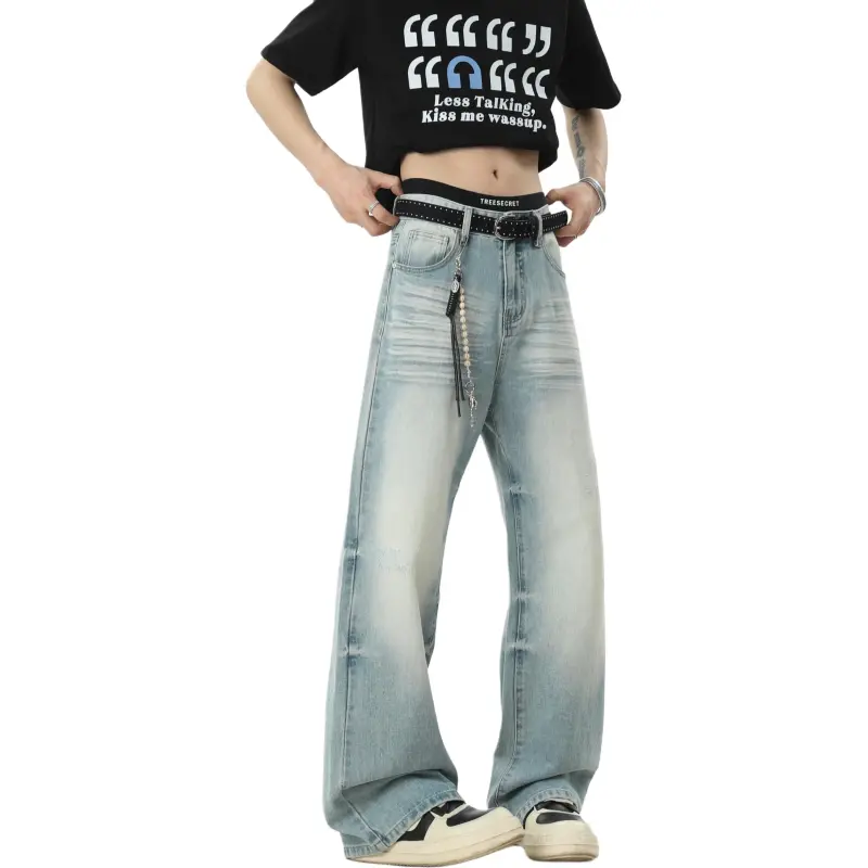WARNING LIGHT Jeans Unisex-1