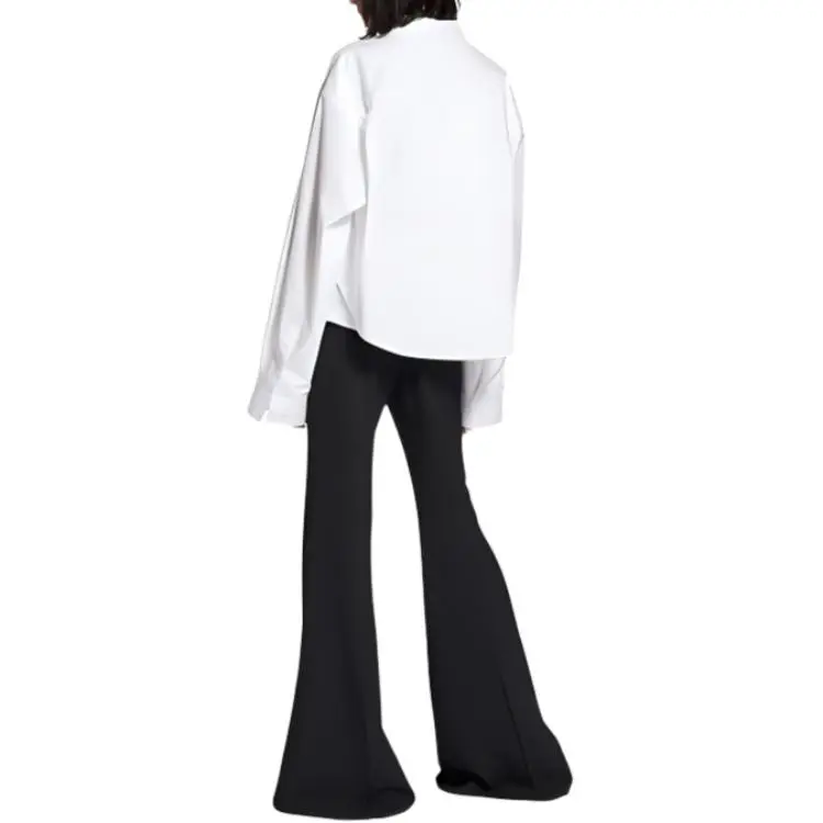 Balenciaga FW25 Shirt Regular Fit Women's White-4