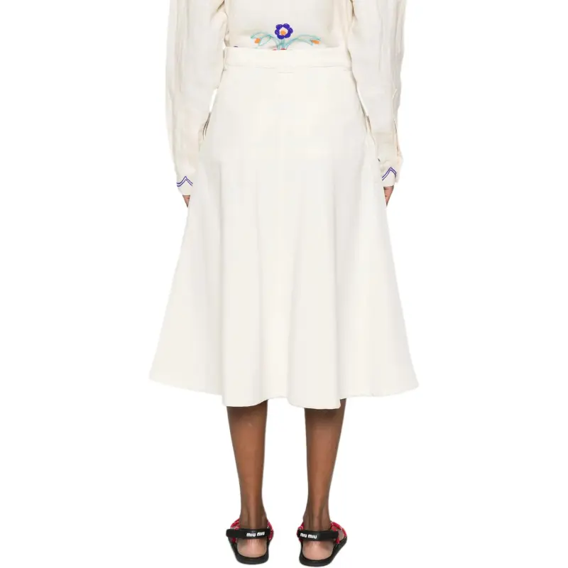 A.P.C Laurie Midi Skirt-2
