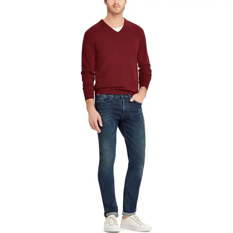 Polo Ralph Lauren Sweater Men's Burgundy-1