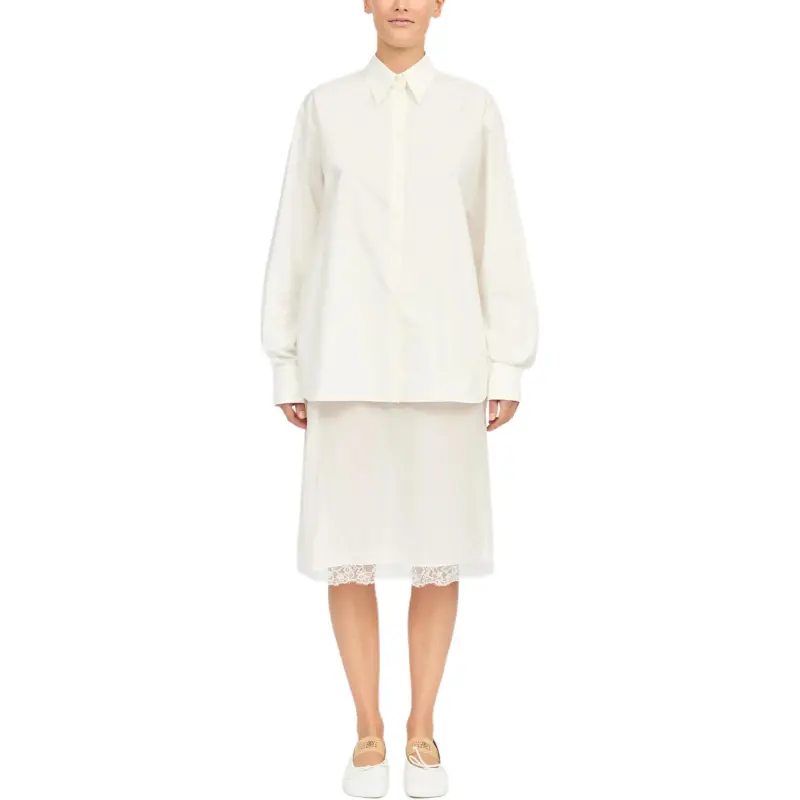 MM6 Maison Margiela Midi Shirt Dress-1
