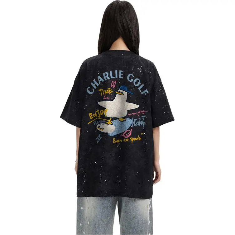 CHARLIE GOLF T Shirts Unisex-3