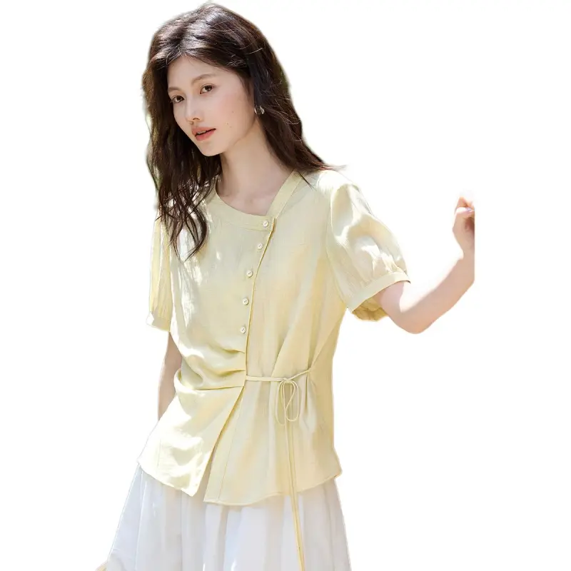 XWI Shirts Women's Yellow Cream-2