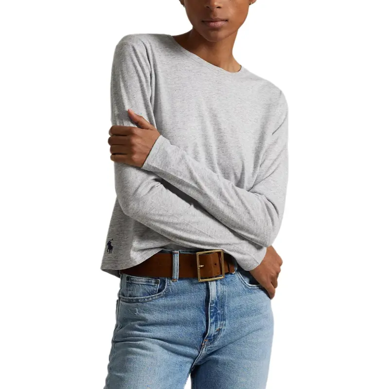 Polo Ralph Lauren Regular T Shirt Women's Gray-4