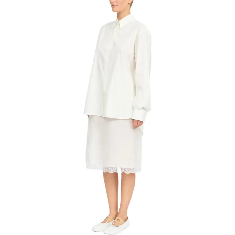 MM6 Maison Margiela Midi Shirt Dress-5