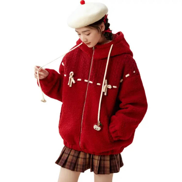 ZIHAN Velvet Jackets Women's-1