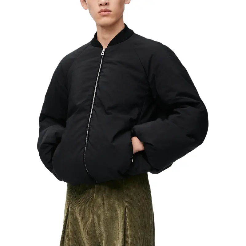 LOEWE Padded Bomber Jacket-4