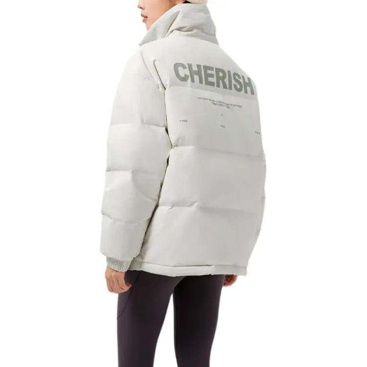 361° Life Collection Down Jacket Unisex Cream White-1