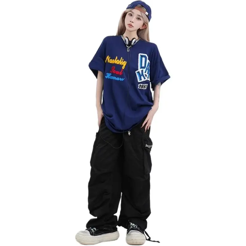 KVIV T Shirts Men Navy Blue -2