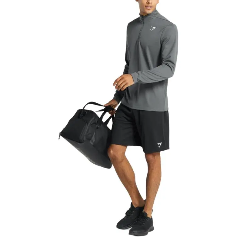 GYMSHARK Casual Shorts Men's Black-2