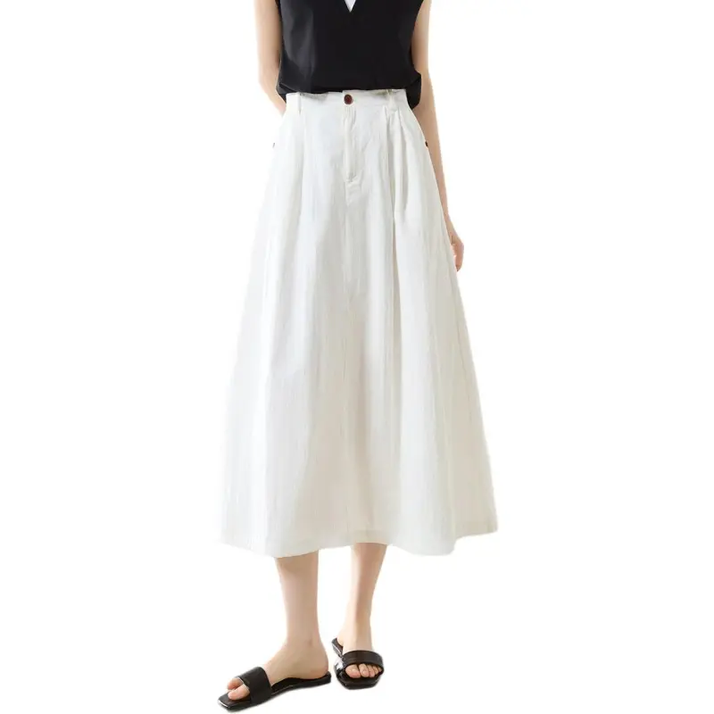 Mo Han Yi Mei Casual Long Skirt Women's-1