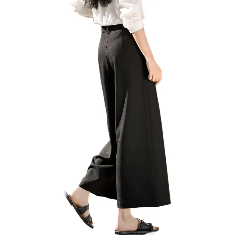 Mo Han Yi Mei Casual Pants Women's Black-1