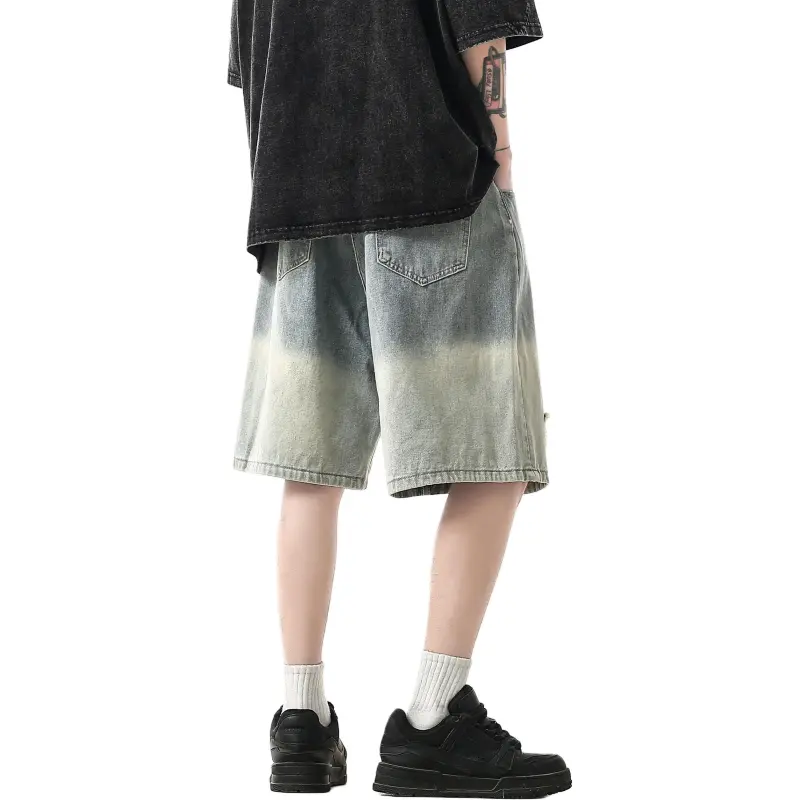 Colorful Creations Denim Shorts Unisex-1