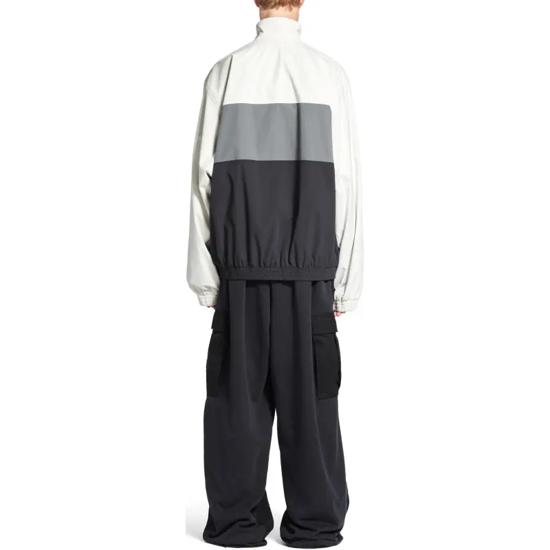 Balenciaga SS25 Jackets & Coats Regular Fit Men's Gray Black-3