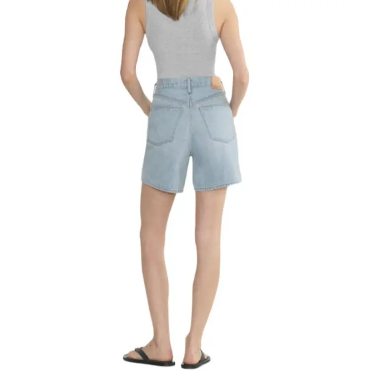 ARITZIA SS25 Denim Forum The '90s Vintage Hi rise Baggy Denim Short Denim Shorts Women's-2
