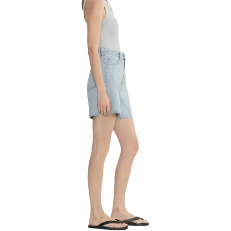ARITZIA SS25 Denim Forum The '90s Vintage Hi rise Baggy Denim Short Denim Shorts Women's-3
