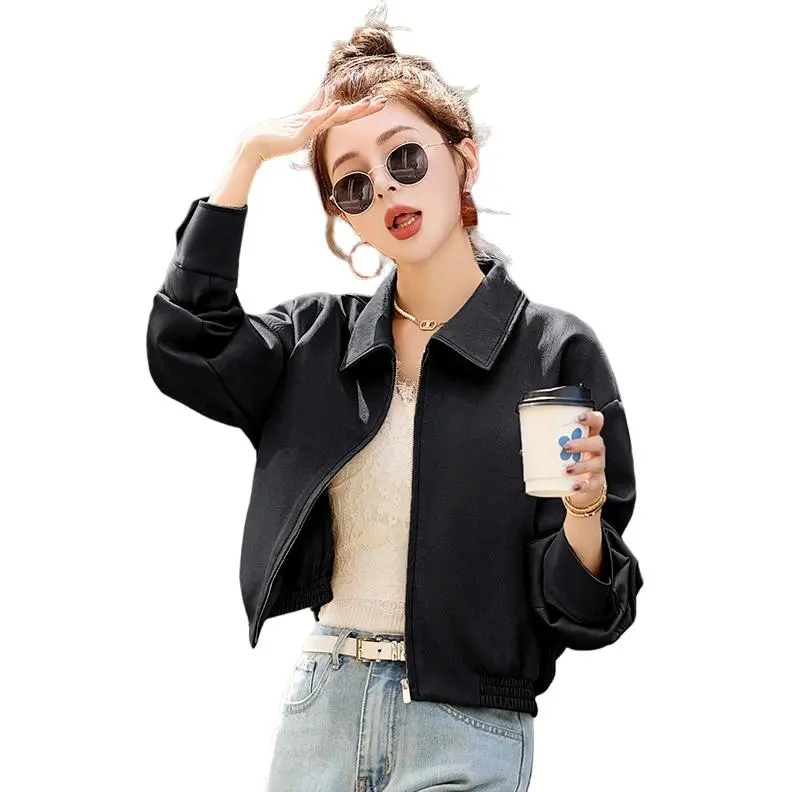 Yi Mengyuan Leather Jackets Coats Women's-2