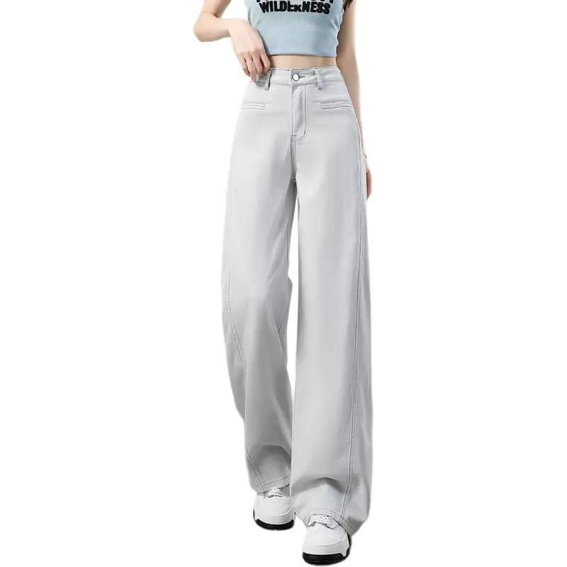 Weixi Jeans Women's Meteorite Gray-4