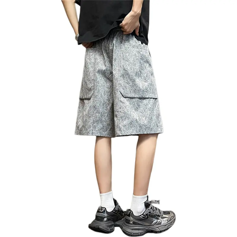 MARK WAFFLE Casual Shorts Unisex-1