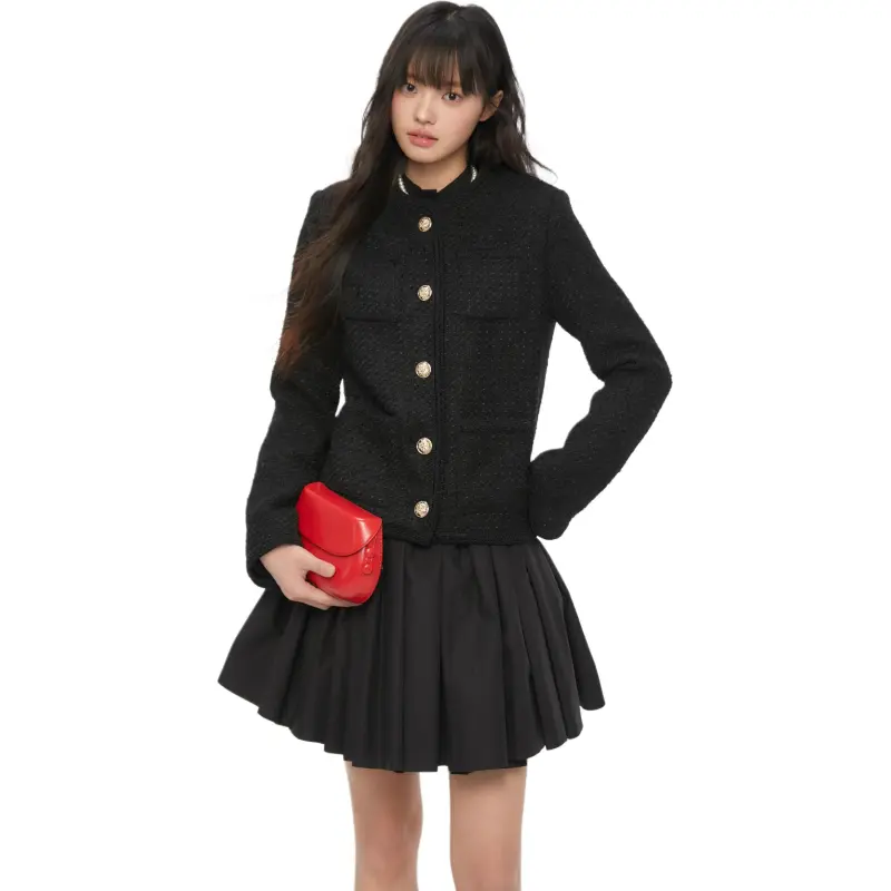 KING PRINCE Cropped Coat Women's-3