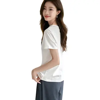 Mo Han Yi Mei T Shirt Women's Ecru