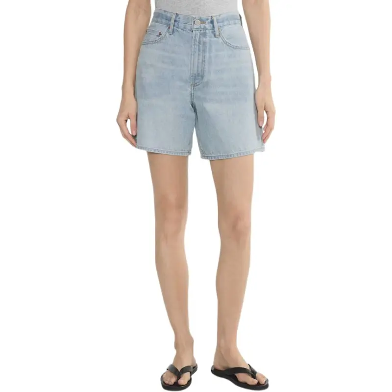 ARITZIA SS25 Denim Forum The '90s Vintage Hi rise Baggy Denim Short Denim Shorts Women's-1