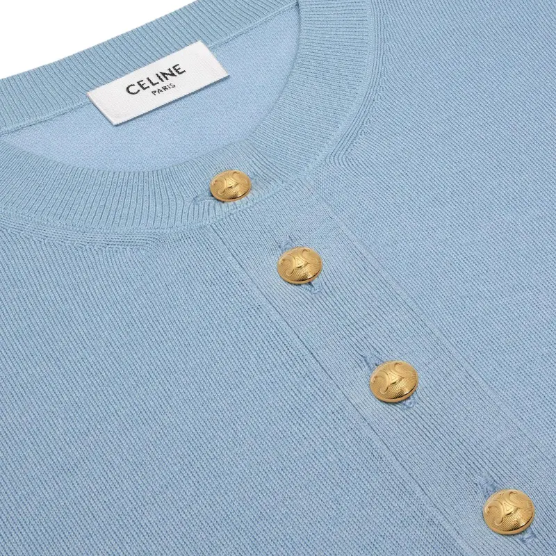 CELINE Sweaters Women's Blue-2