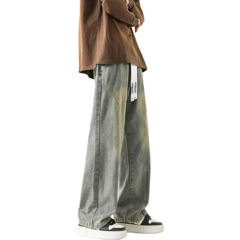 PAINT STAIN Jeans Unisex-12