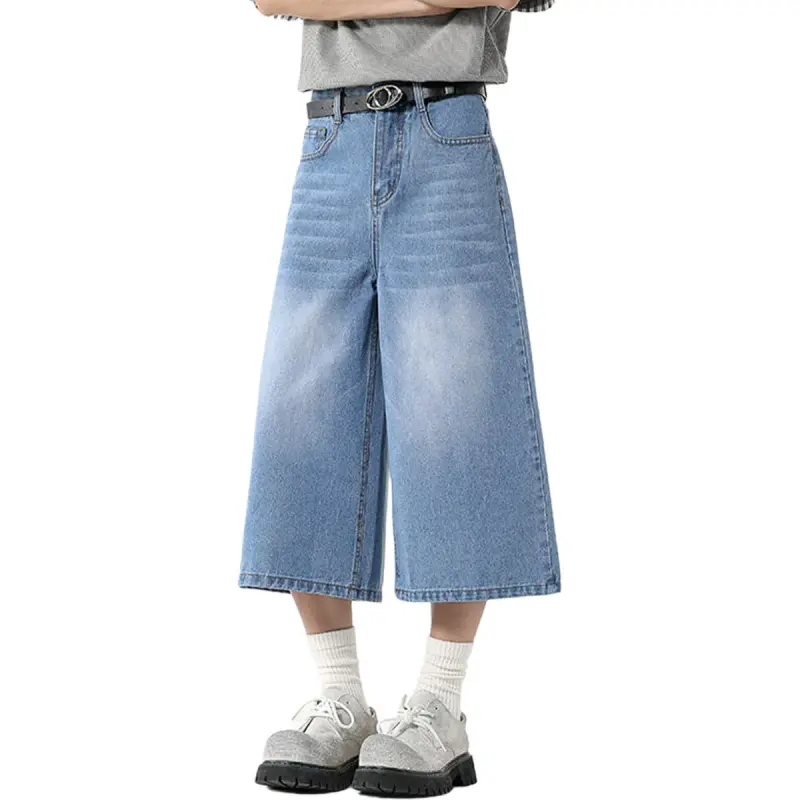 R.super Denim Shorts Unisex-10