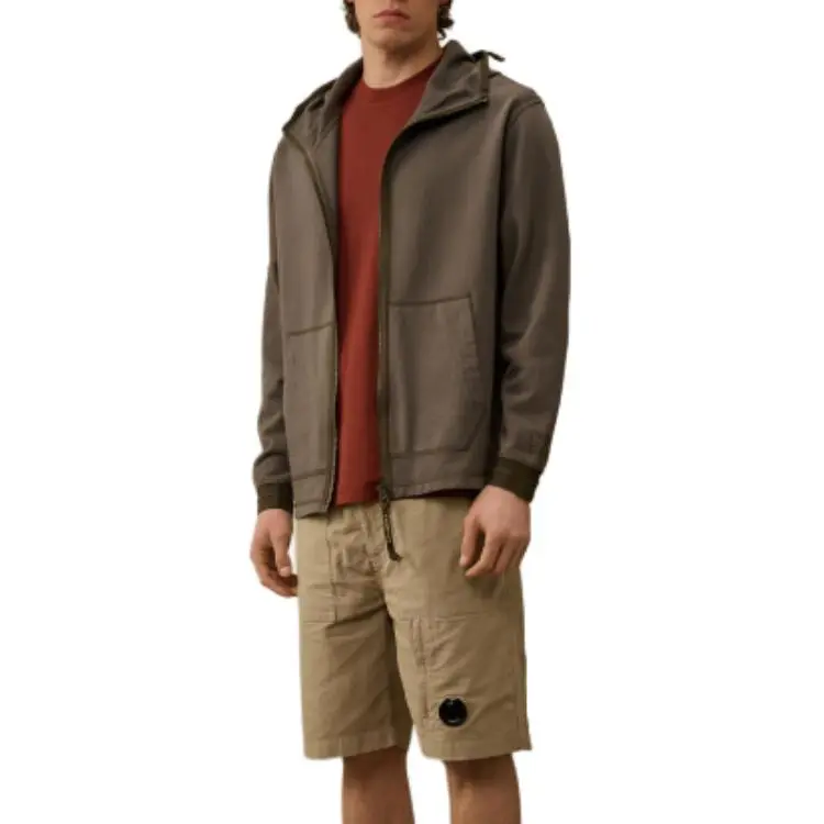 C.P.Company Diagonal Fleece Hoodie-3