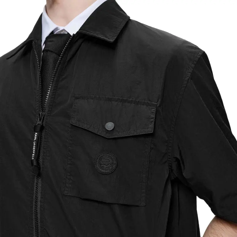KARL LAGERFELD Shirt Men's Black-4