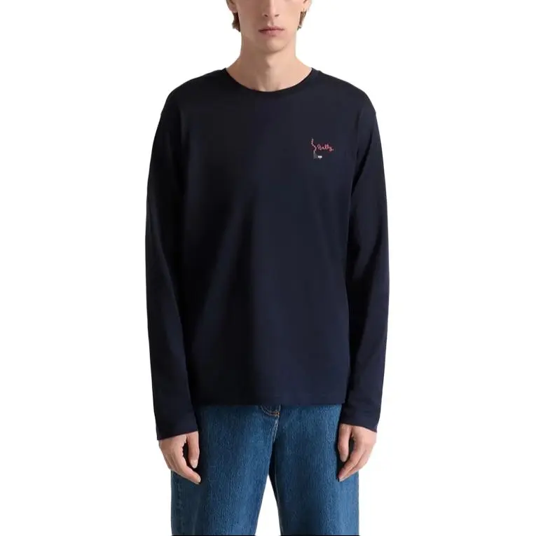 BALLY SS25 T Shirt Men's Dark Blue-3
