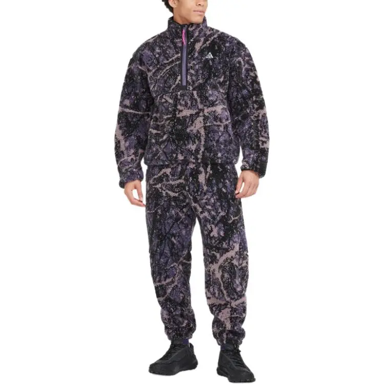 Acg Nike Acg 'Canwell Glacier' Men's Therma FIT Adv Windproof Half Zip Top-2