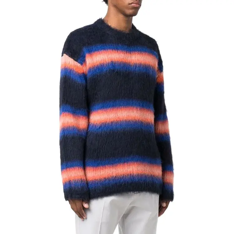 KENZO Cashmere Sweaters Men Purple-2