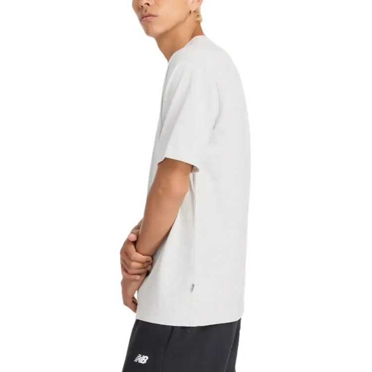 New Balance T Shirt Men's Ash Heather-2