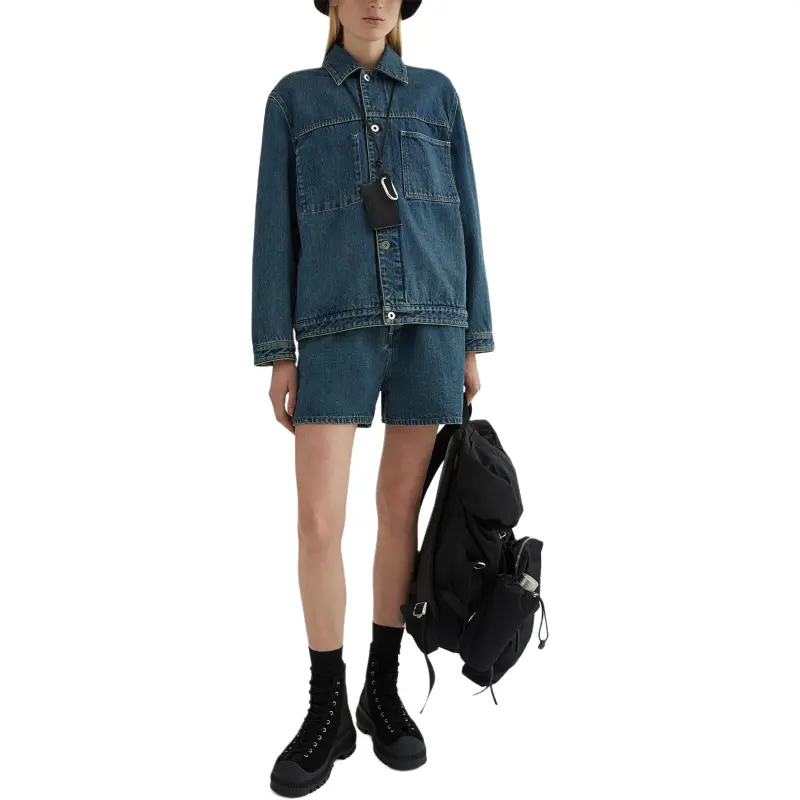 JIL SANDER Washed Denim Jacket-1