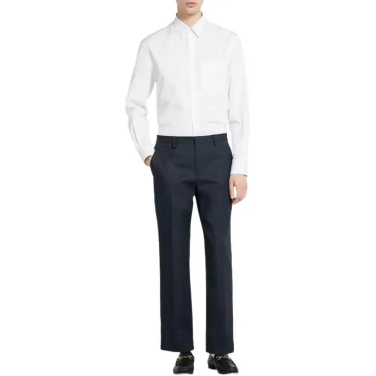GUCCI Casual Pants Men's Marine Blue-1